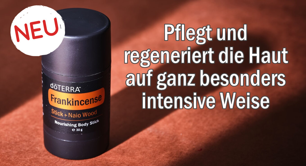 <br />
doTERRA Frankincense Stick + Naio Wood