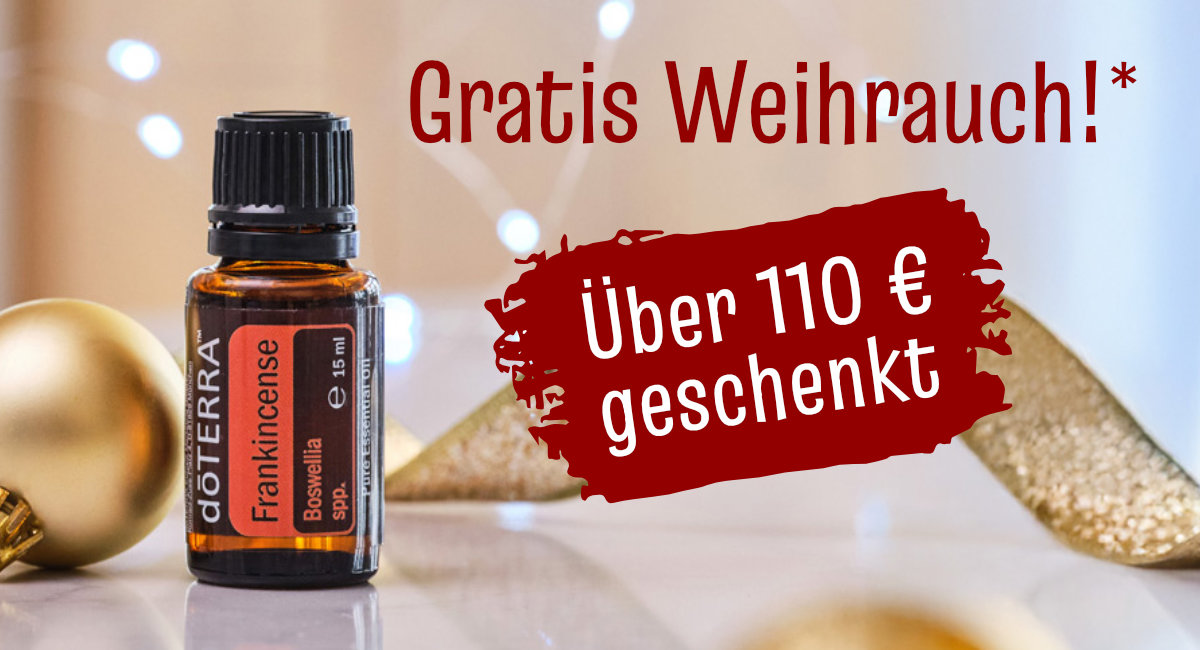 Gratis Weihrauch im Dezember